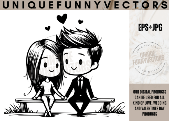 Capturing Forever: The Versatility of Love and Wedding Illustrations 284