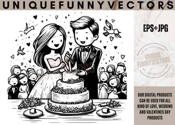 Charming Love and Wedding SVG Vectors: 460 Designs for Creatives