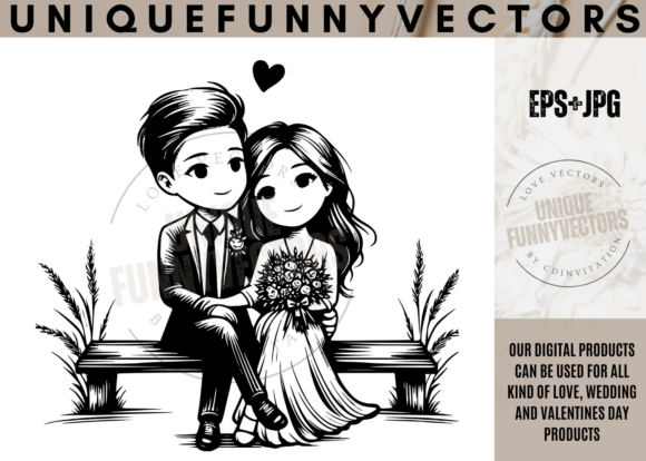 Love and Wedding Illustrations 276: A Designer's Guide to Charm