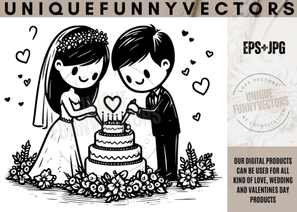 Love and Wedding Svg Vectors 481: Your Go-To for Romantic Design Projects