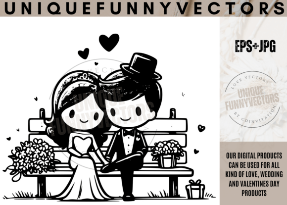 Love and Wedding SVG Vectors 514: Infusing Charm into Every Project