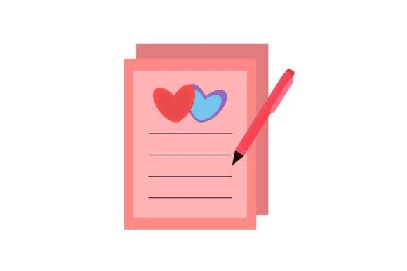 The Timeless Allure of Wedding Certificate with a Pen Vector