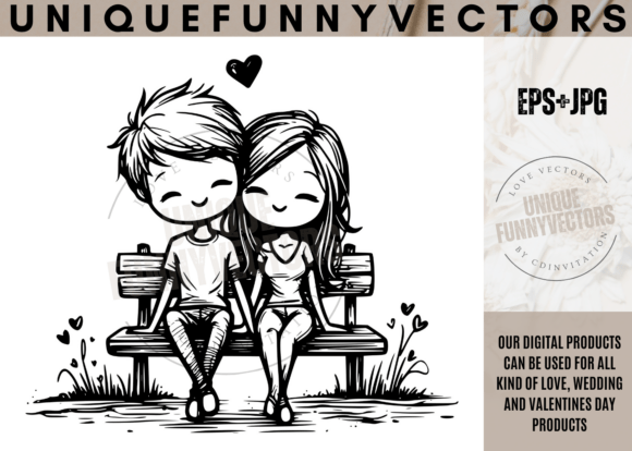 Wedding Couple Svg & Stick Vectors 316: Capturing Love in Design